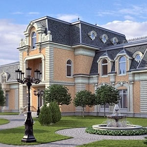 Для особняков<br>от 500 м² и более
